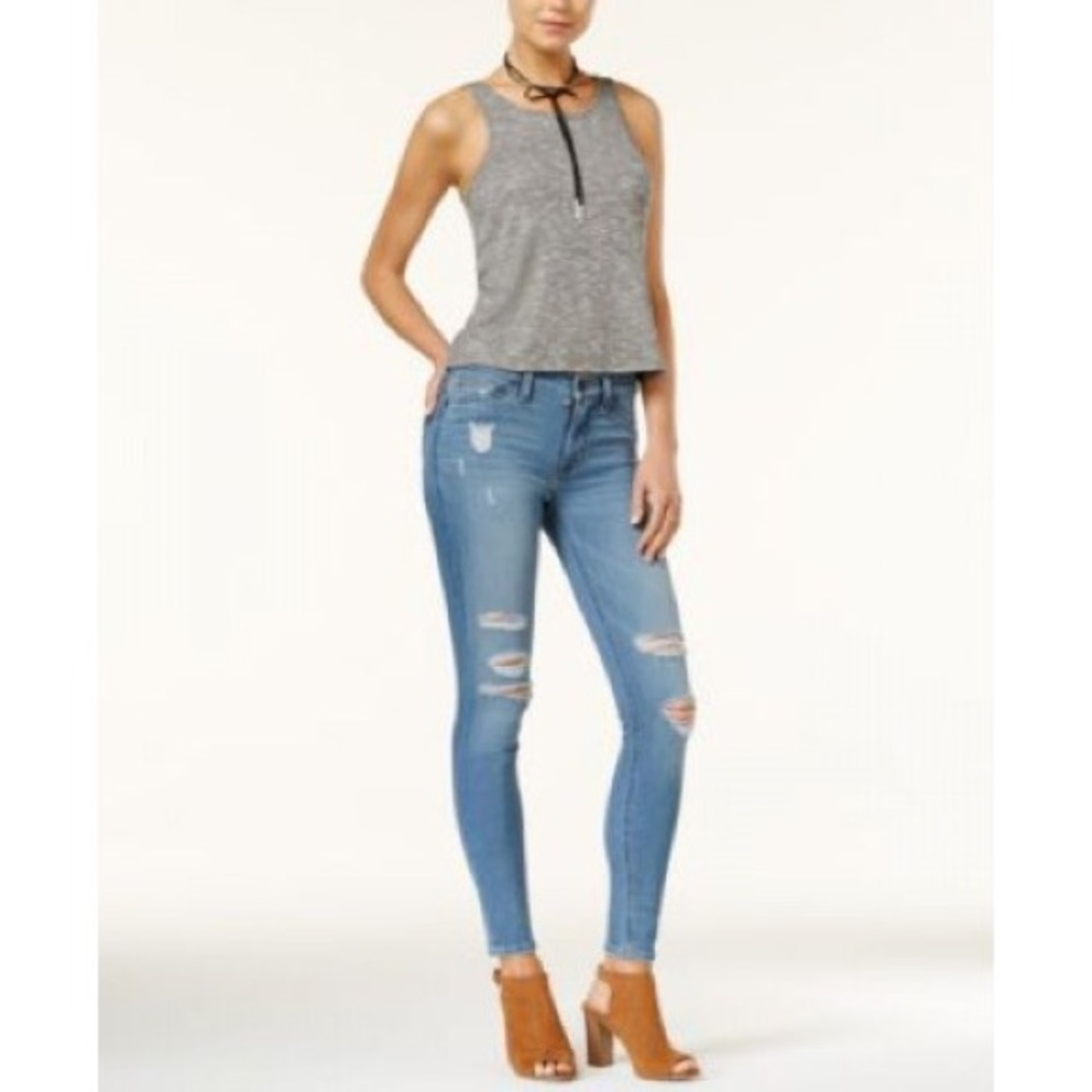 NWOT Hudson light wash skinny jeans